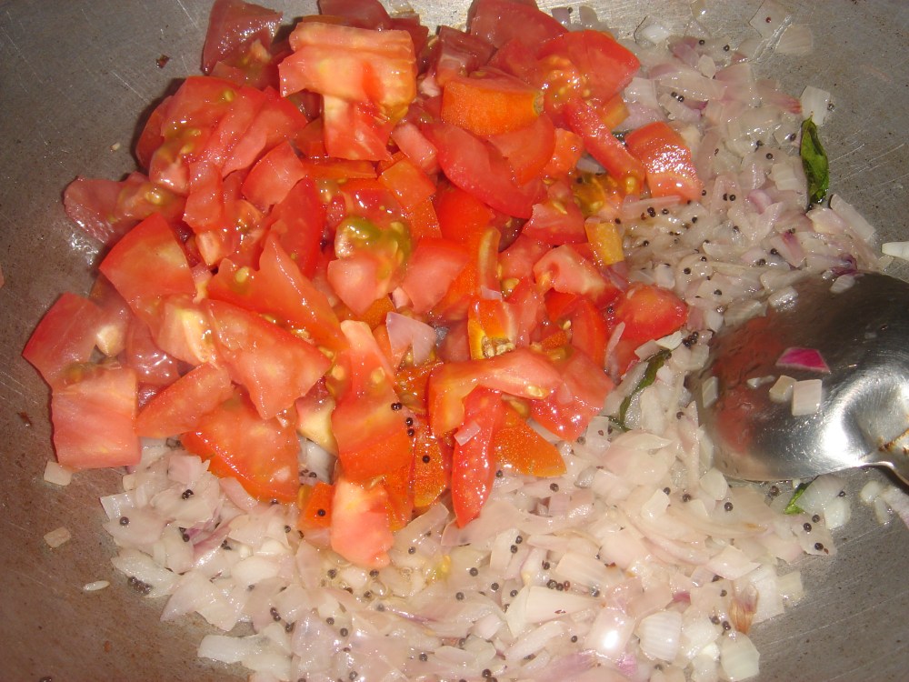 Onion ,Tomato saute