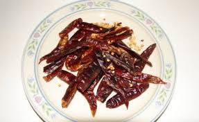 Roasted red chilli