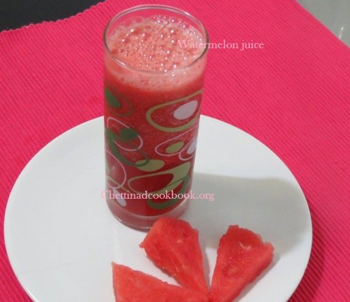 Watermelon juice