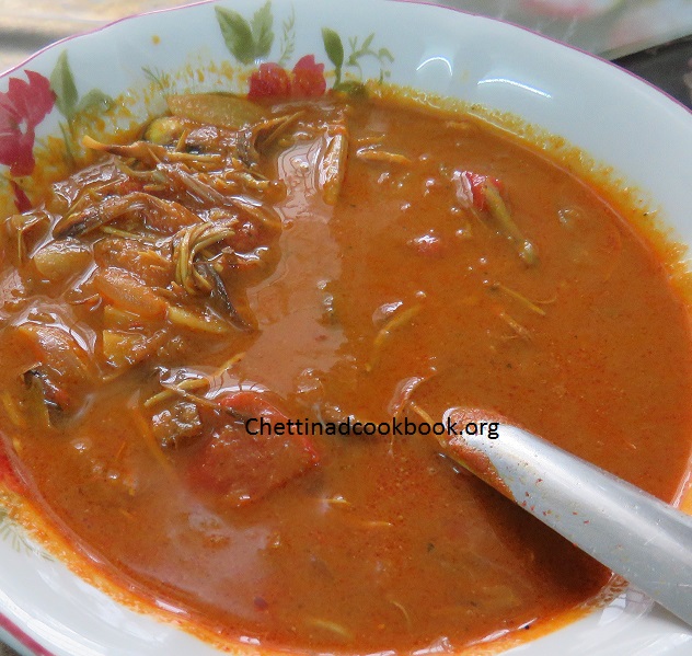 Vazhaippoo/ Banana flower curry