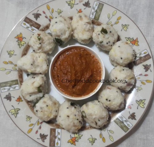 Varagu rice kozhukkattai