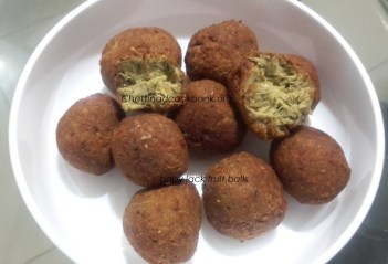 Baby jack fruit balls