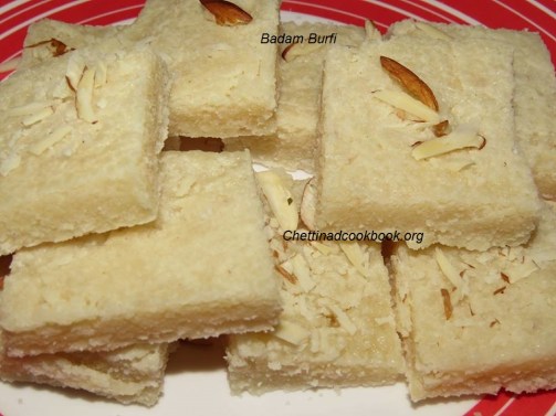 Badam Burfi