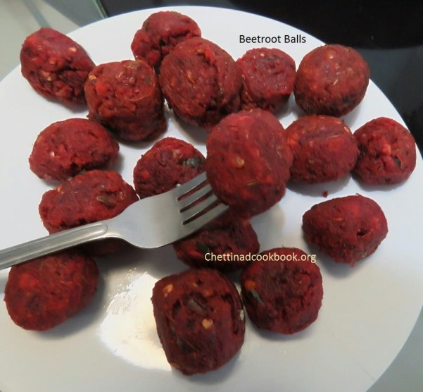 Beetroot Balls