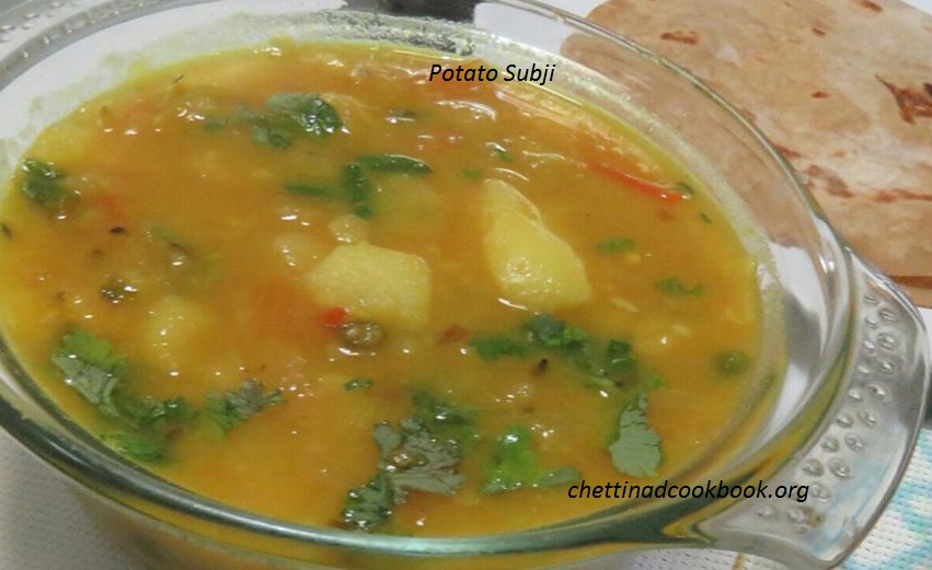 Potato Subji