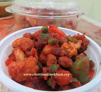 Mixed vegetable Perattal