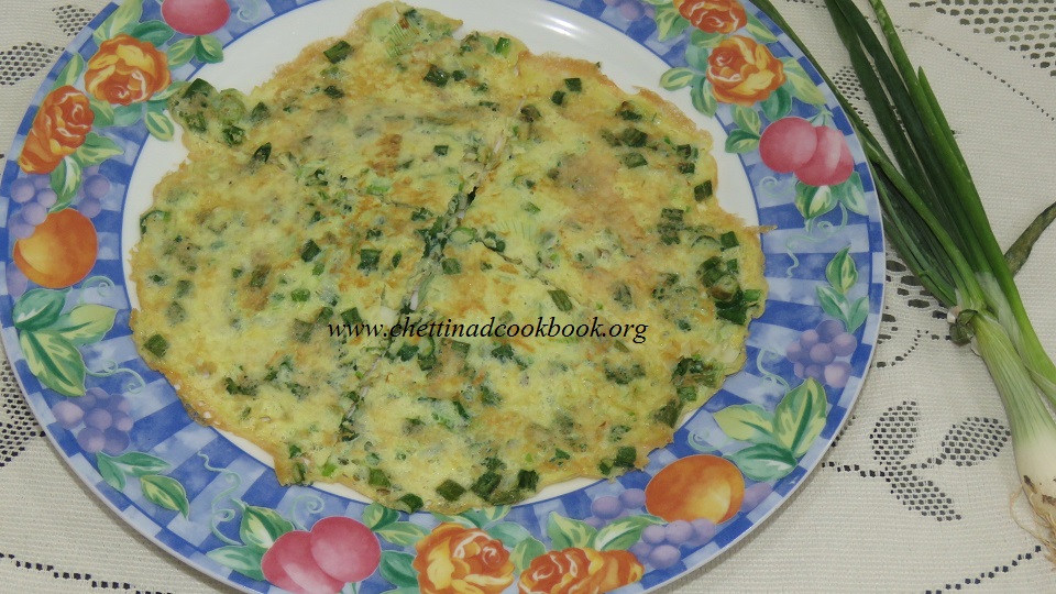 Spring Onion Omelet